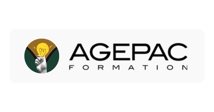 Logo AGEPAC Formation - Centre BTS alternance La Réunion